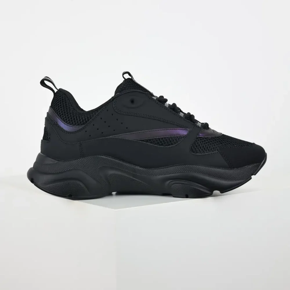 B22 Jogging Fashion Sneakers Schwarz und Lila – Bild 5