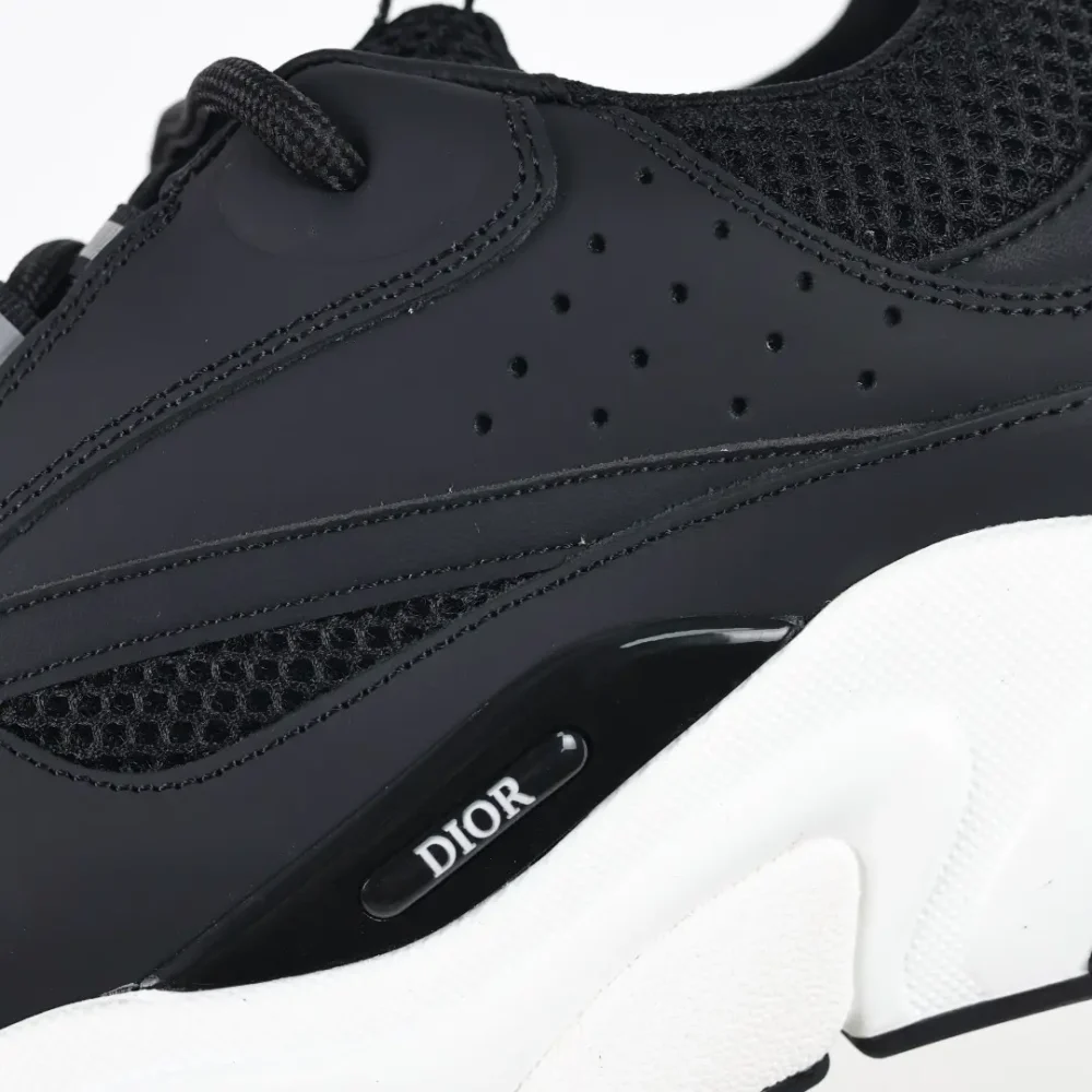B22 Jogging Fashion Sneakers Schwarz und Weiß – Bild 7