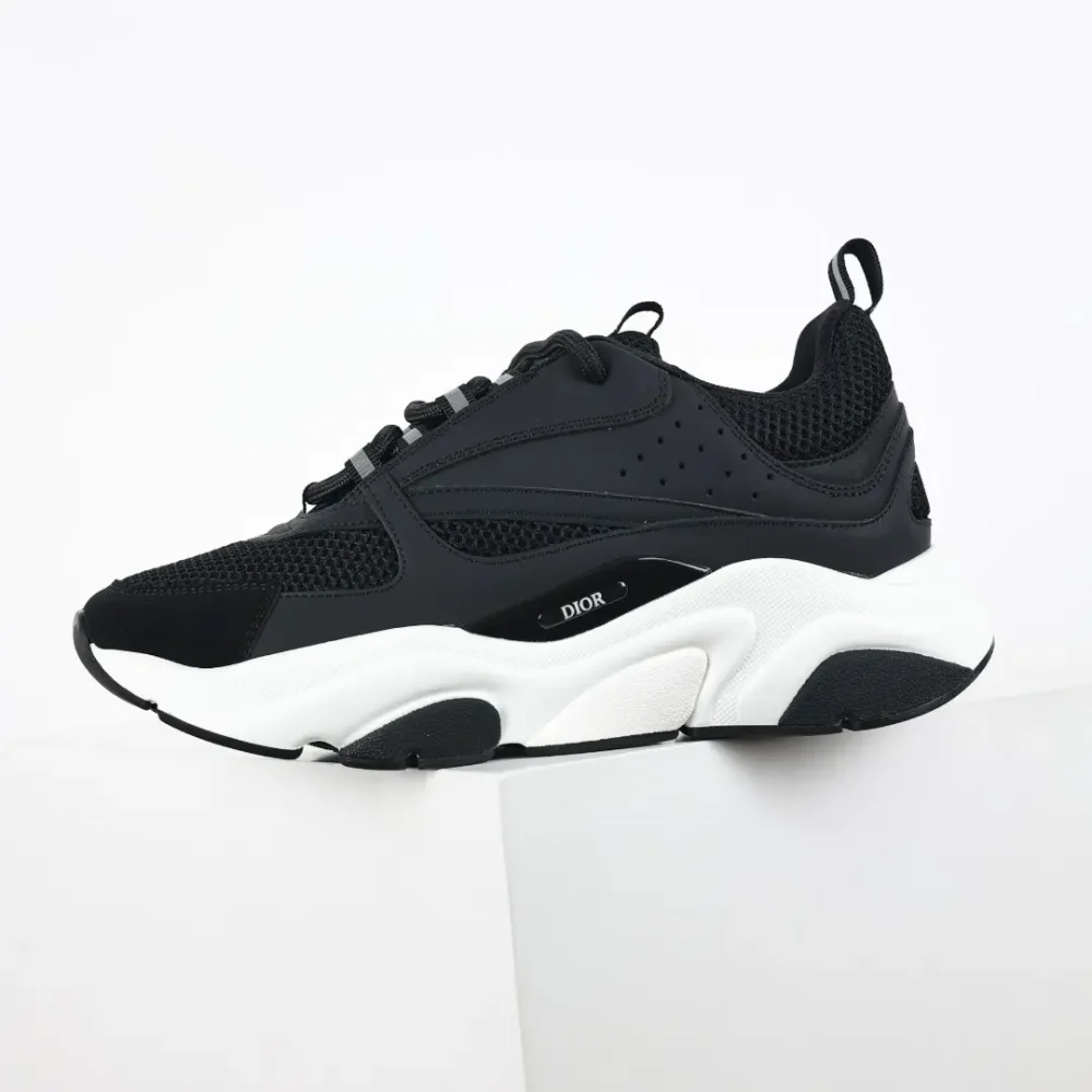 B22 Jogging Fashion Sneakers Schwarz und Weiß – Bild 5
