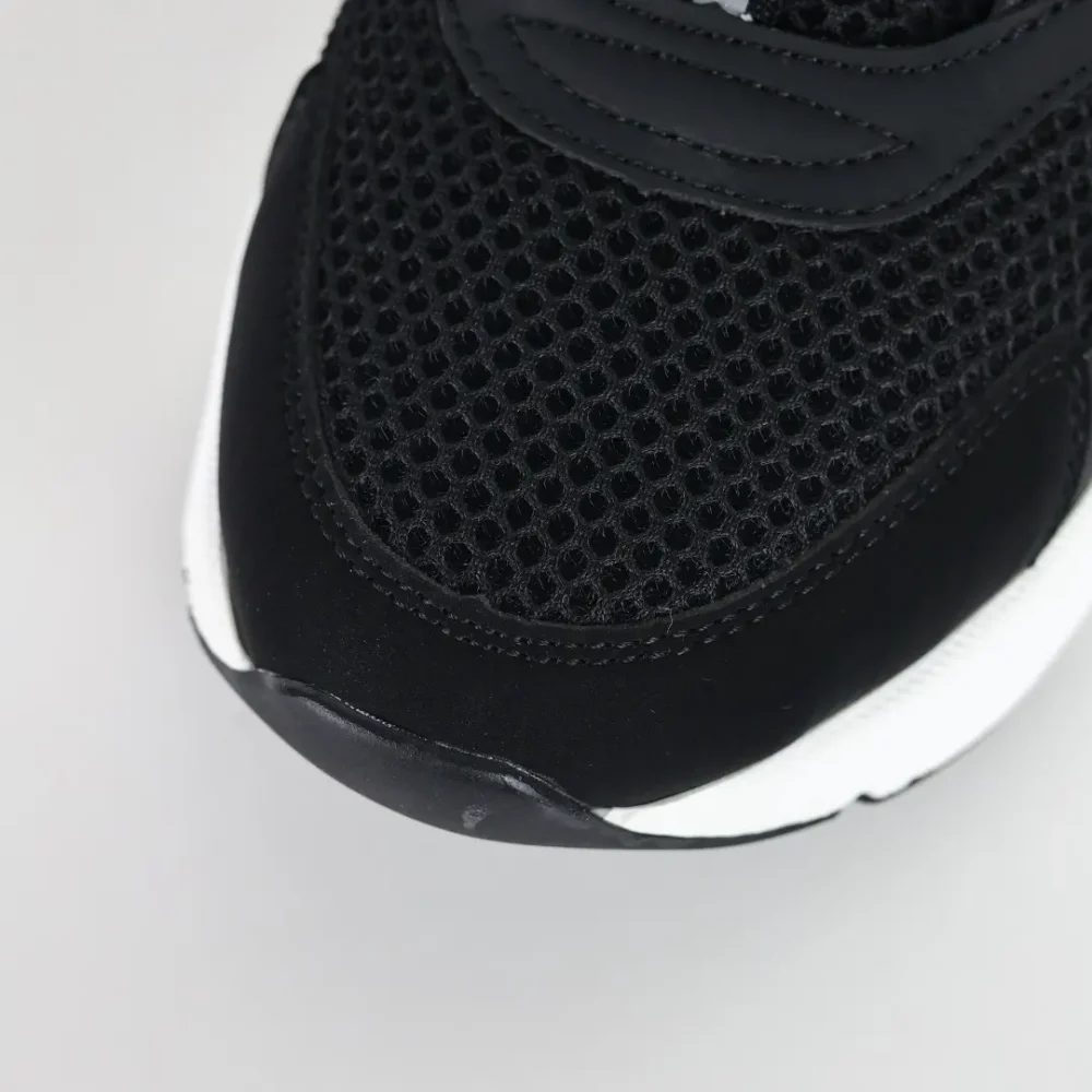 B22 Jogging Fashion Sneakers Schwarz und Weiß – Bild 8