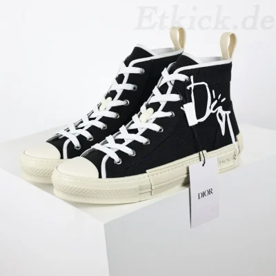 B23 CACTUS JACK Schwarze High-Top-Sneaker