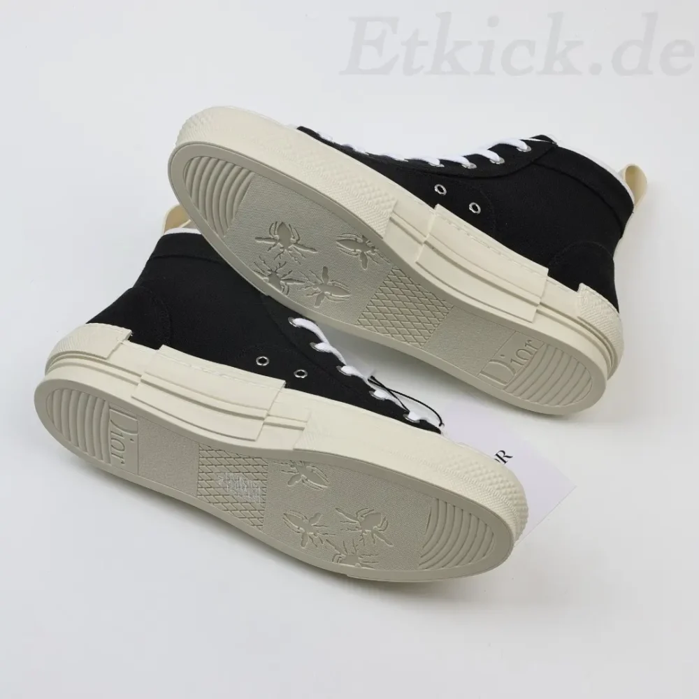 B23 CACTUS JACK Schwarze High-Top-Sneaker – Bild 7