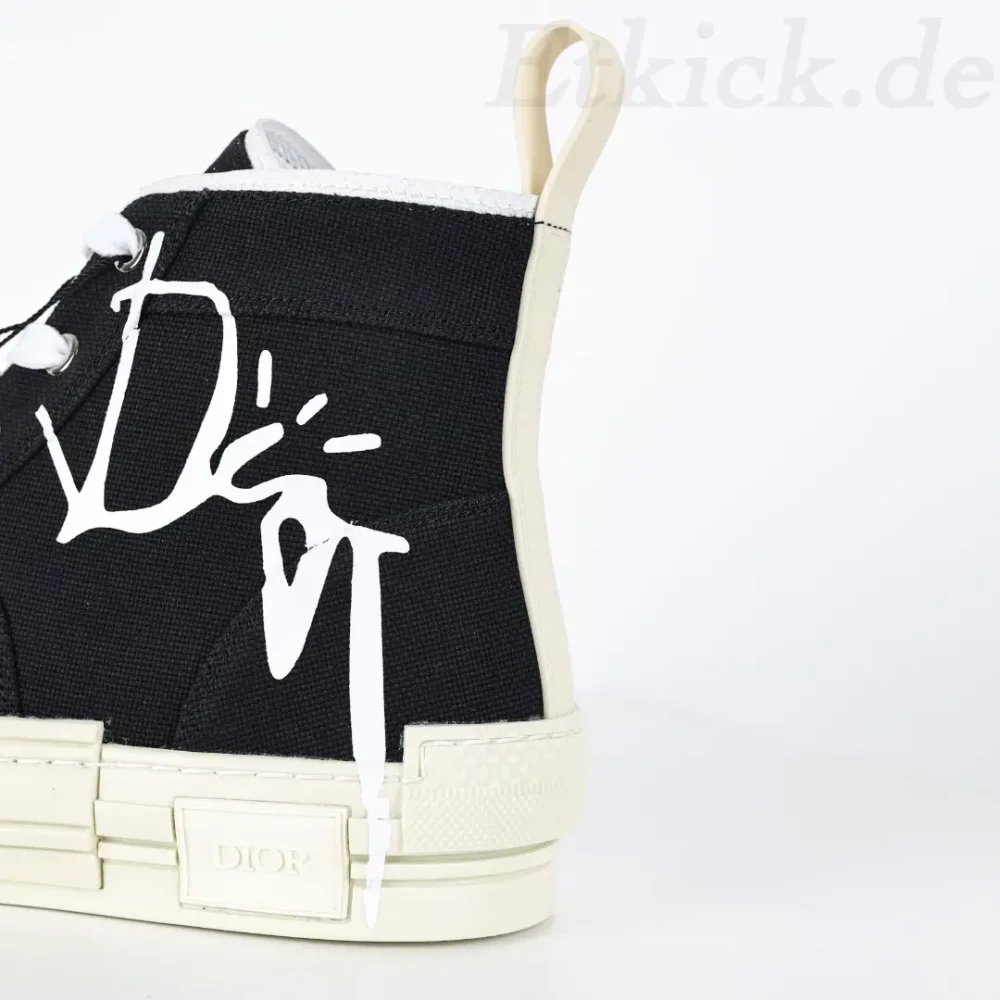 B23 CACTUS JACK Schwarze High-Top-Sneaker – Bild 9