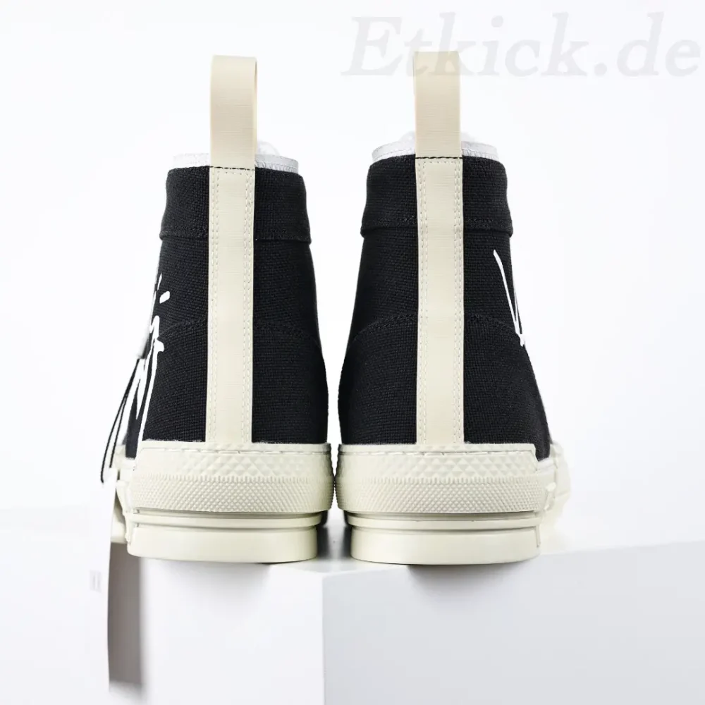 B23 CACTUS JACK Schwarze High-Top-Sneaker – Bild 8