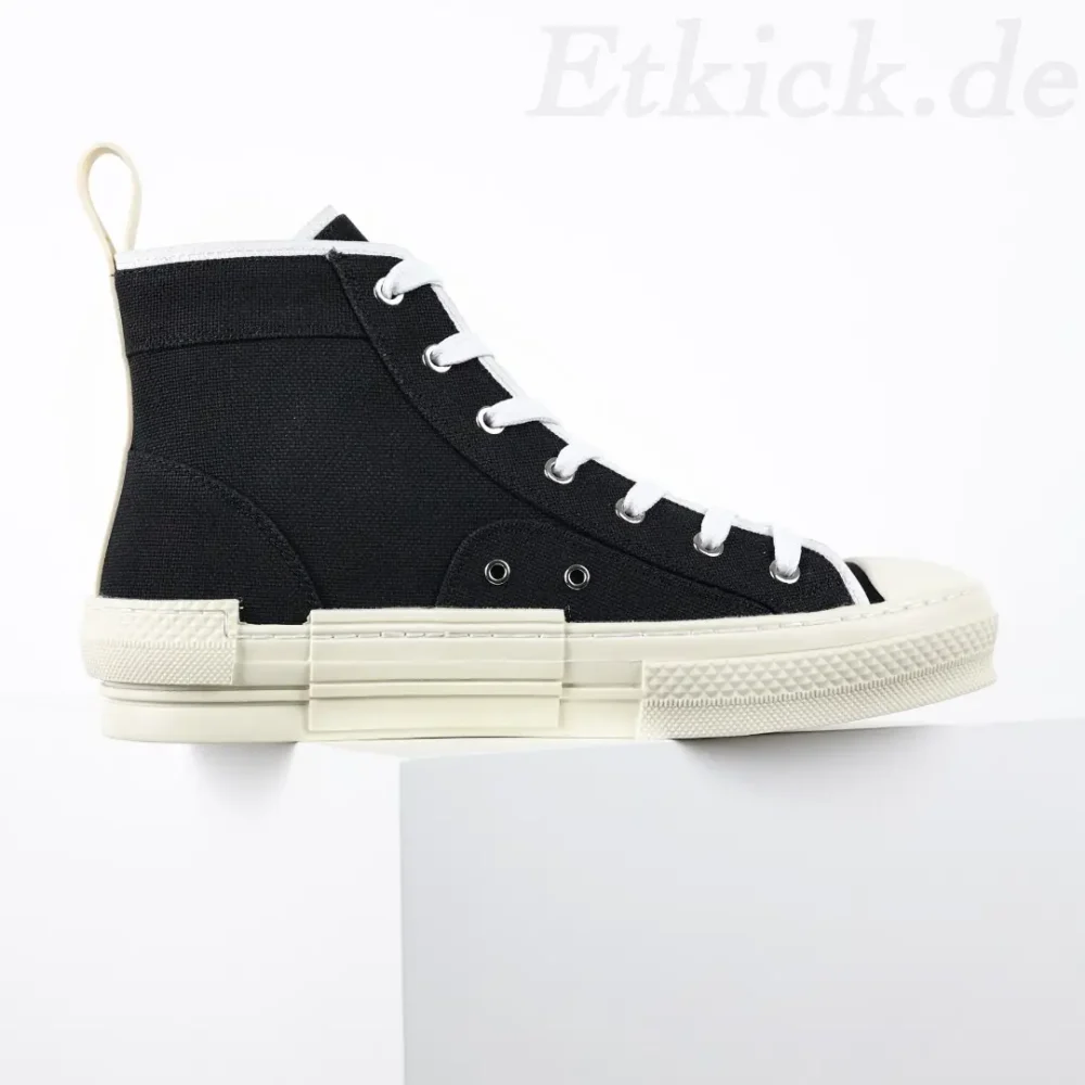 B23 CACTUS JACK Schwarze High-Top-Sneaker – Bild 2