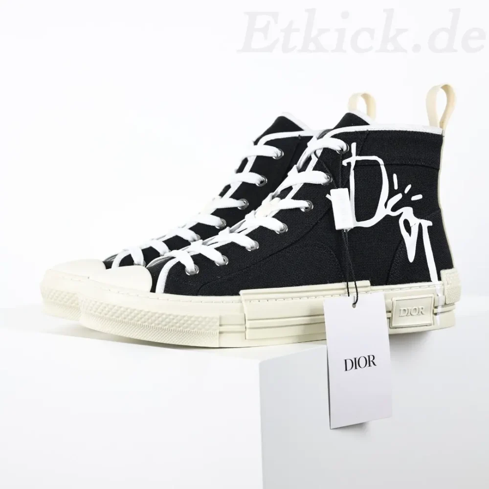 B23 CACTUS JACK Schwarze High-Top-Sneaker – Bild 4