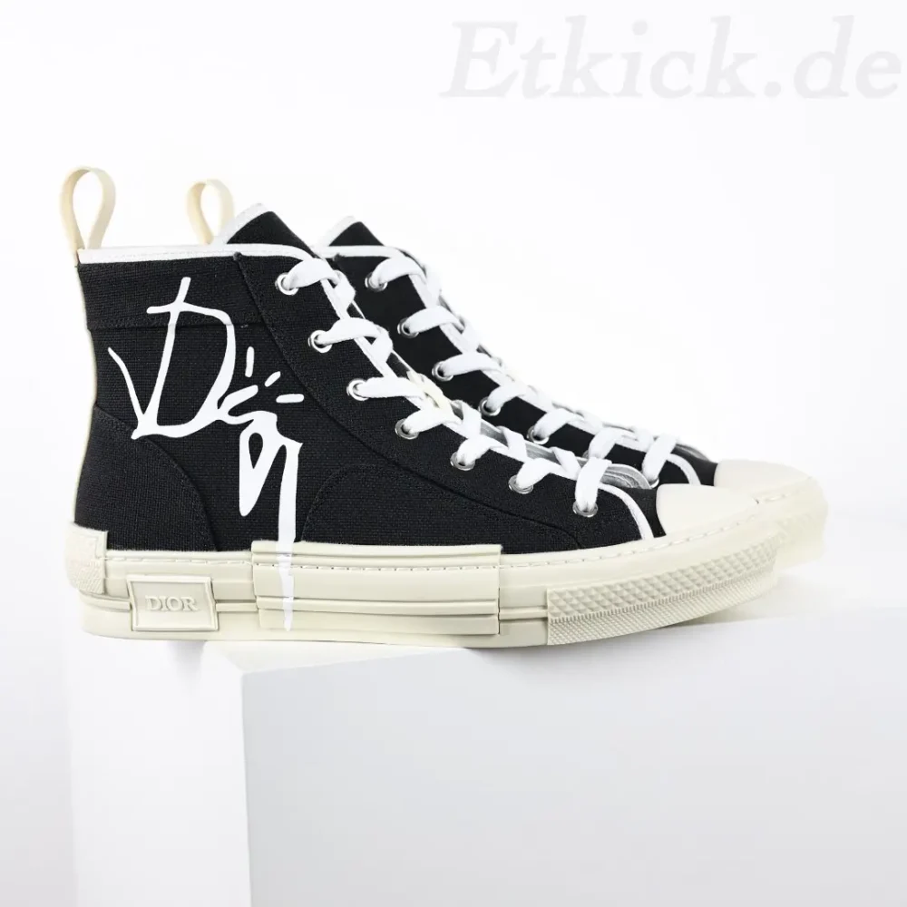 B23 CACTUS JACK Schwarze High-Top-Sneaker – Bild 11