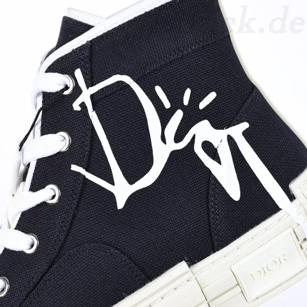 B23 CACTUS JACK Schwarze High-Top-Sneaker – Bild 10