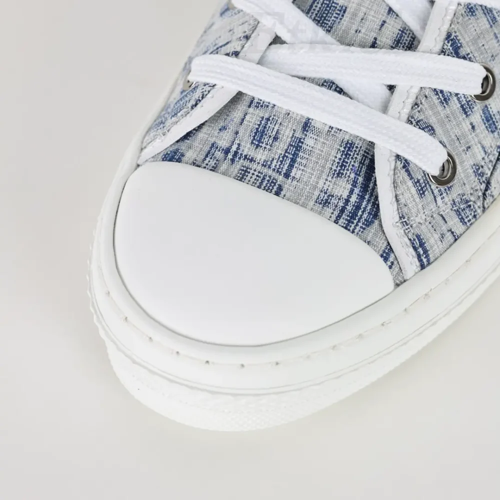 B23 High Blue Oblique Kasuri Jacquard-Sneaker – Bild 11