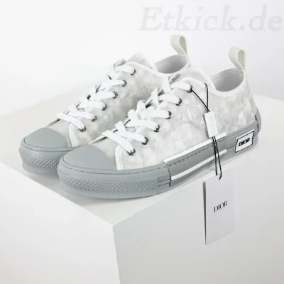 B23 High Low Sneakers Grau Oblique