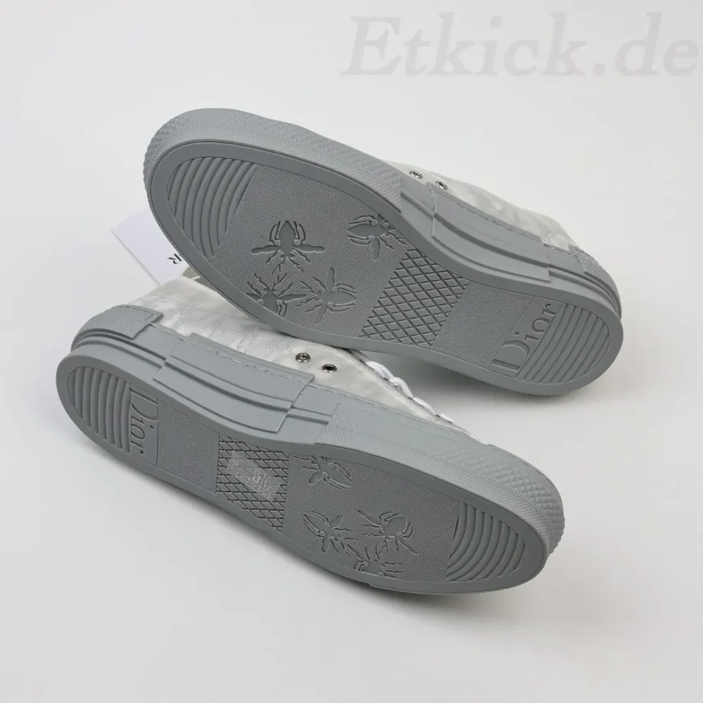 B23 High Low Sneakers Grau Oblique – Bild 8
