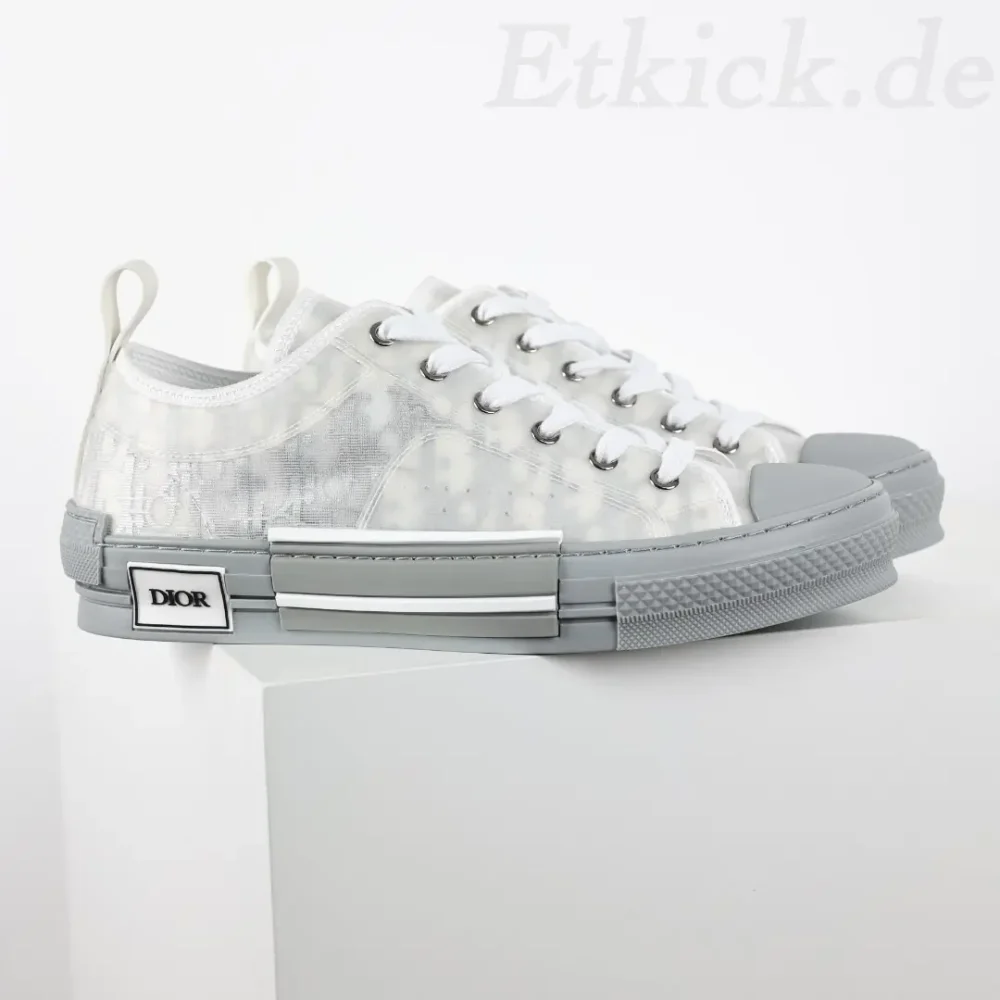 B23 High Low Sneakers Grau Oblique – Bild 2