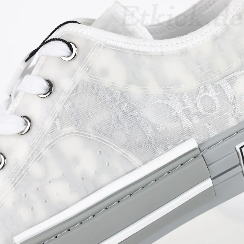 B23 High Low Sneakers Grau Oblique – Bild 9