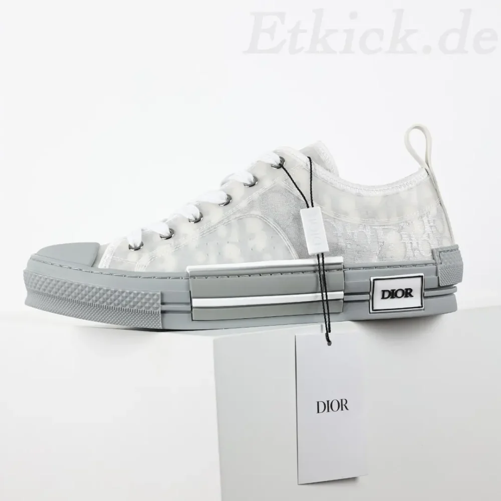 B23 High Low Sneakers Grau Oblique – Bild 5