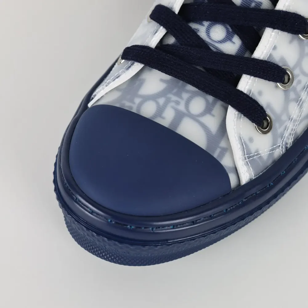 B23 High Top Blaue Oblique Sneakers – Bild 11