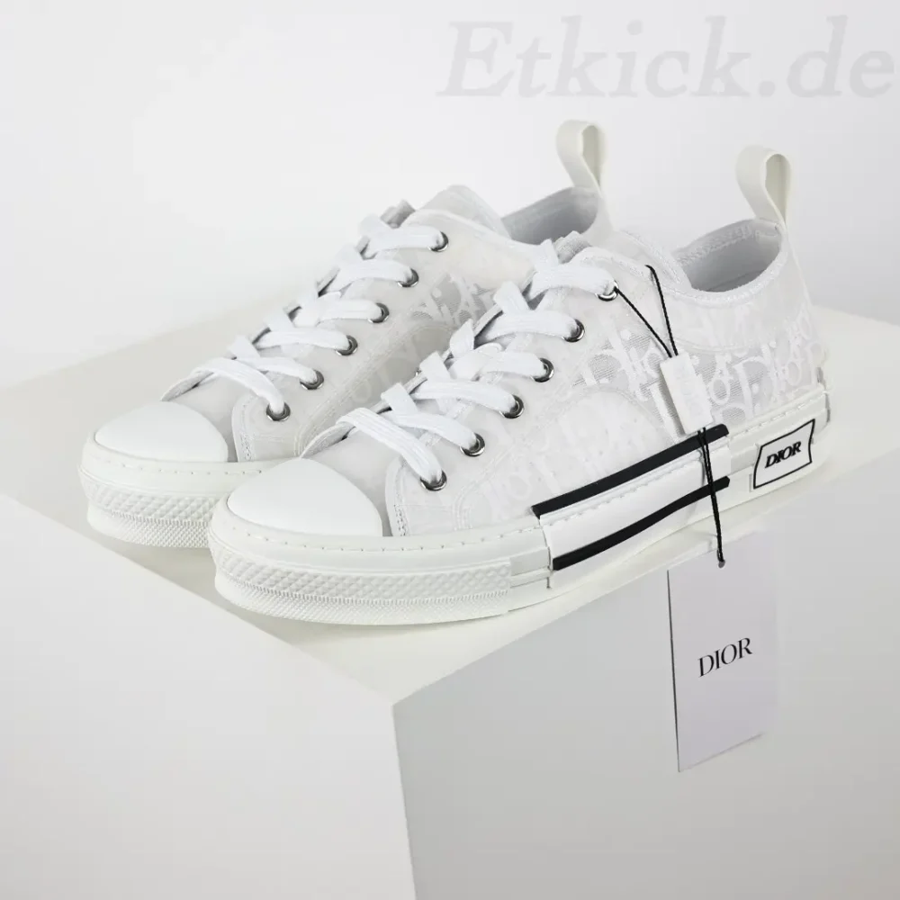 B23 High Top Weiß Oblique Sneakers