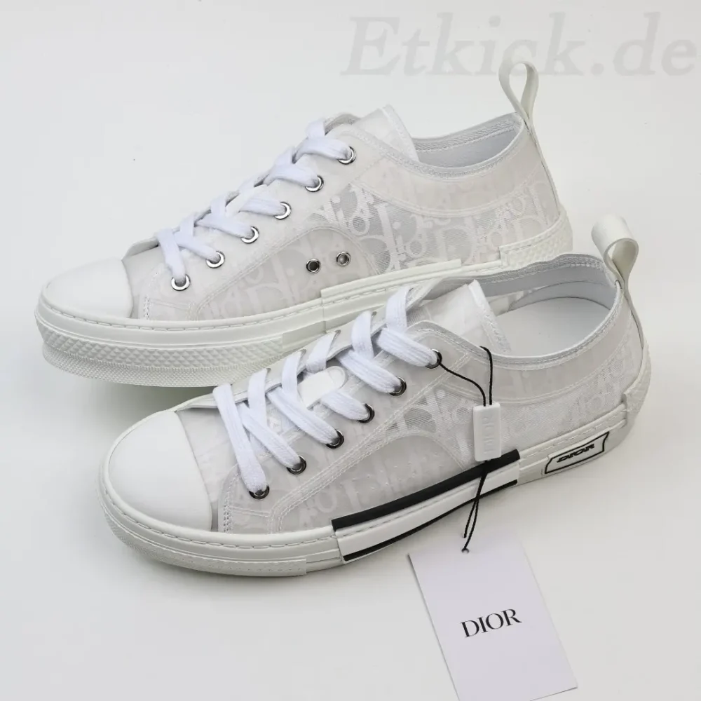 B23 High Top Weiß Oblique Sneakers – Bild 5
