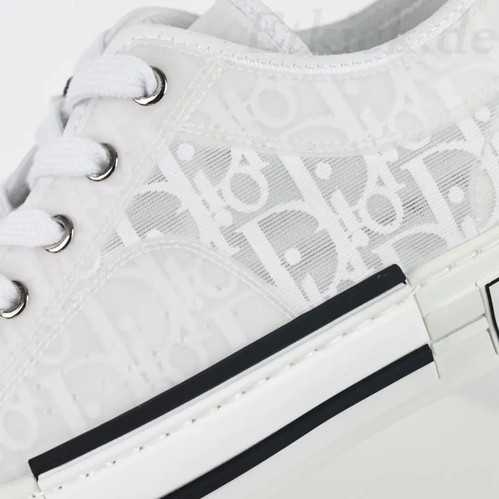B23 High Top Weiß Oblique Sneakers – Bild 8