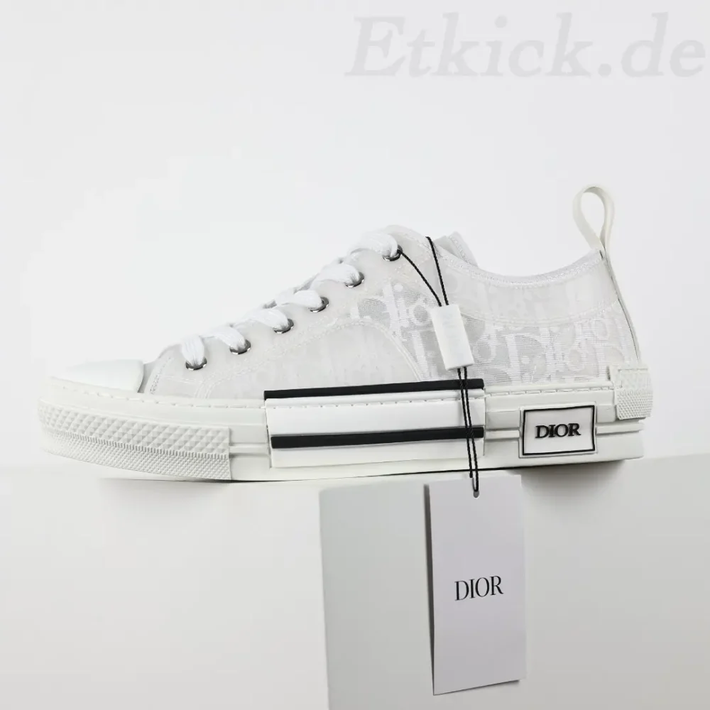 B23 High Top Weiß Oblique Sneakers – Bild 4