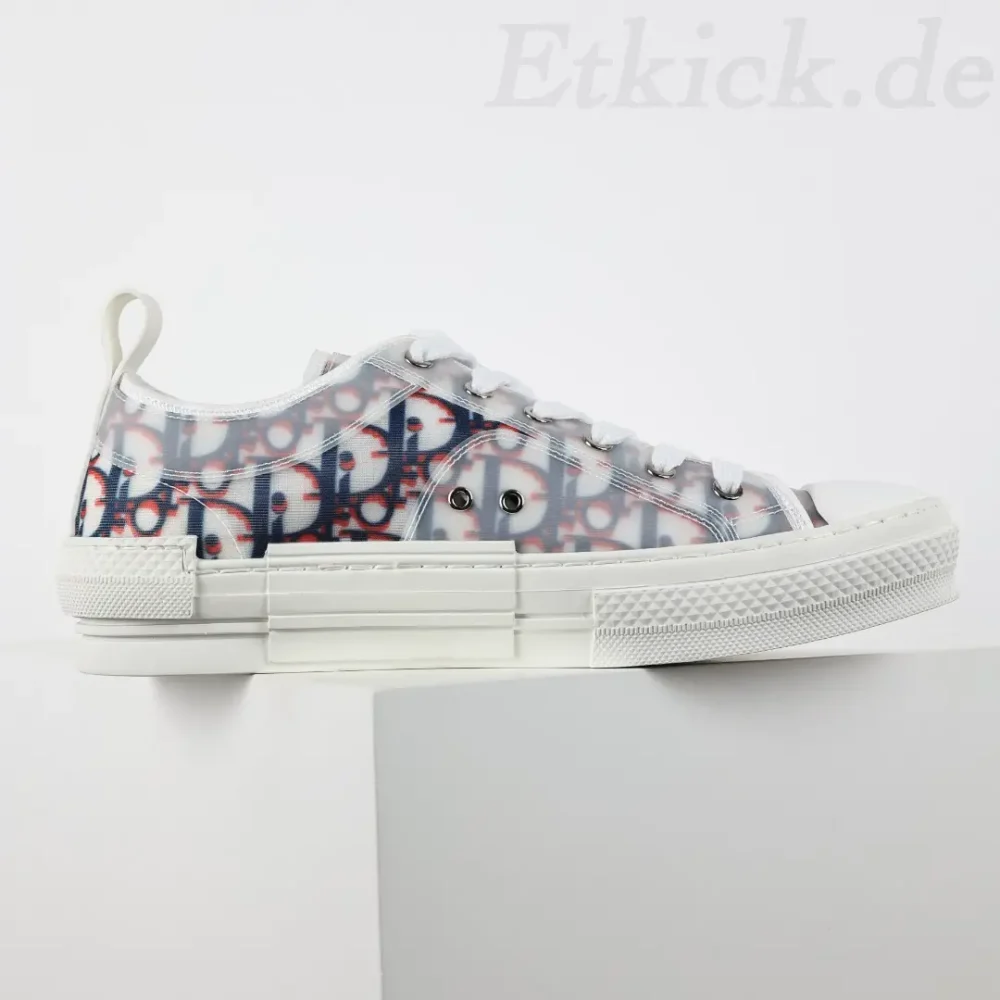 B23 Low Sneakers Rot Blau Oblique – Bild 5