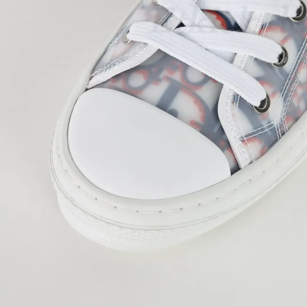B23 Low Sneakers Rot Blau Oblique – Bild 8