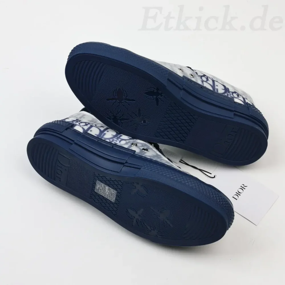 B23 Low Top Blaue Oblique Sneakers – Bild 10