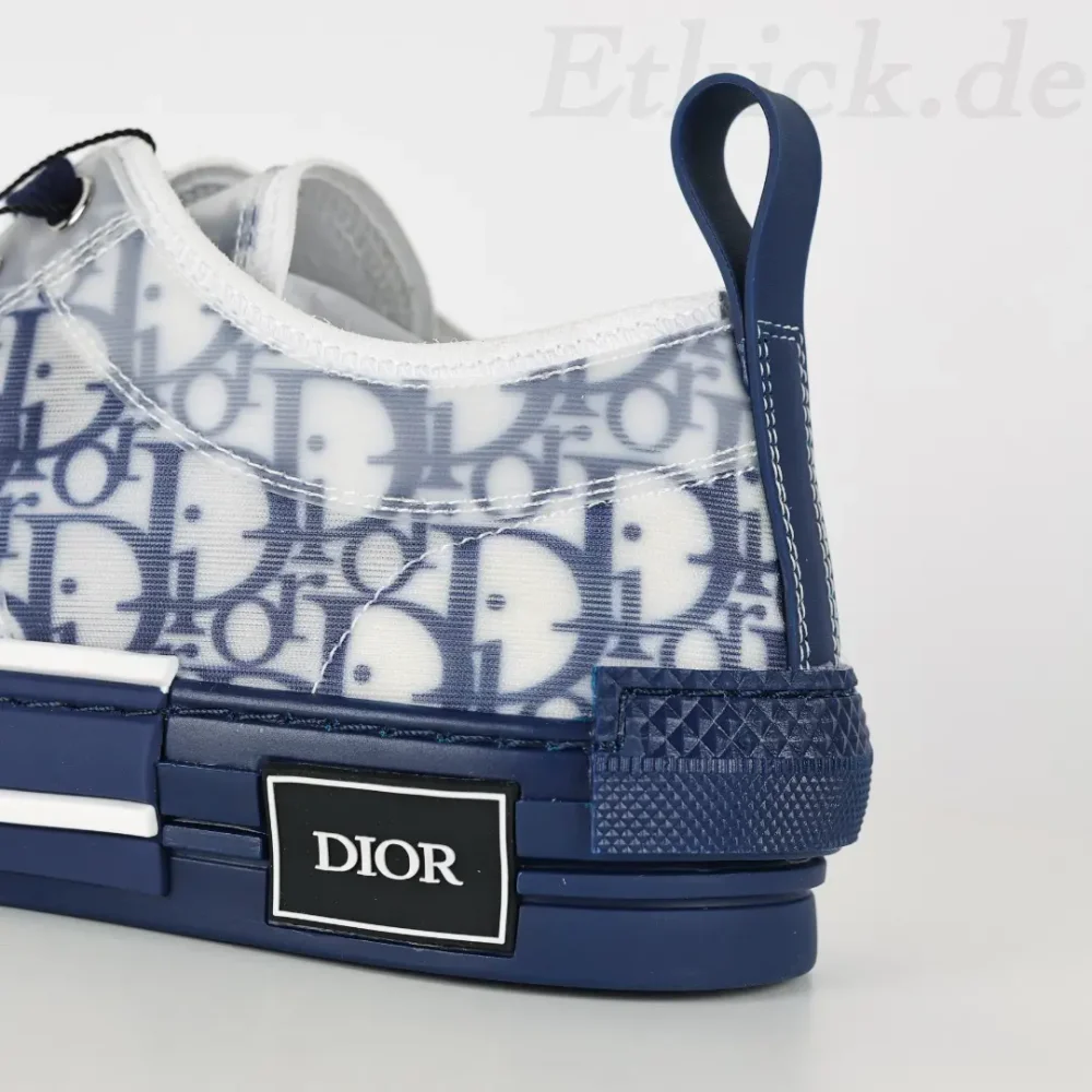 B23 Low Top Blaue Oblique Sneakers – Bild 11