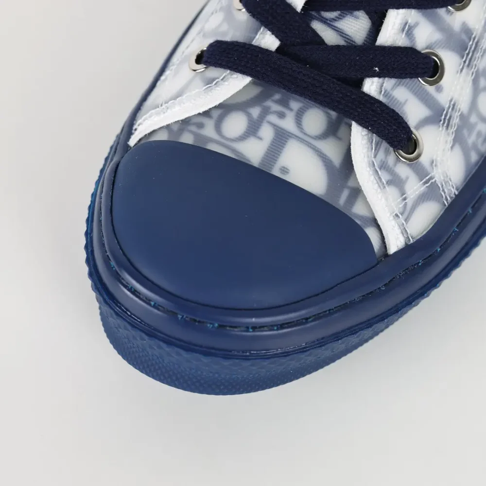 B23 Low Top Blaue Oblique Sneakers – Bild 9