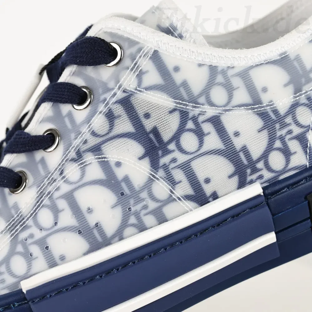 B23 Low Top Blaue Oblique Sneakers – Bild 8