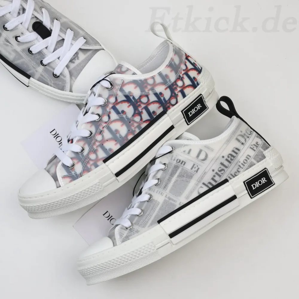 B23 Low Top Daniel Arsham Newspaper – Bild 13