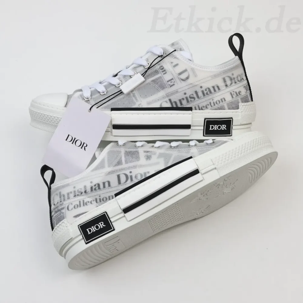 B23 Low Top Daniel Arsham Newspaper – Bild 7