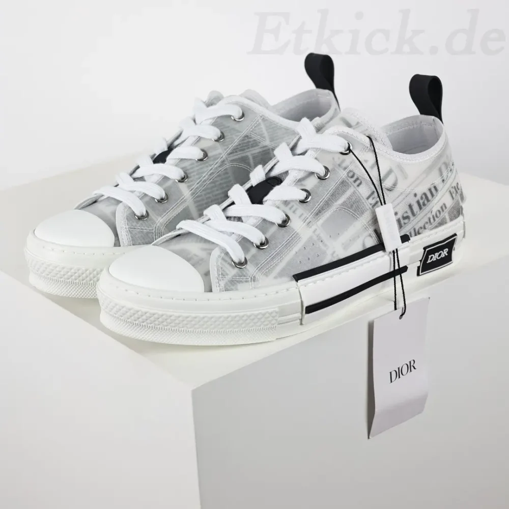 B23 Low Top Daniel Arsham Newspaper