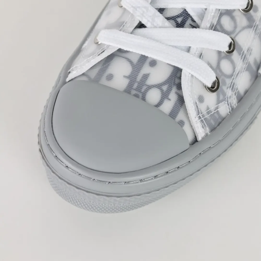 B23 Oblique High-Top-Sneaker CD Oblique Blaugrau – Bild 8