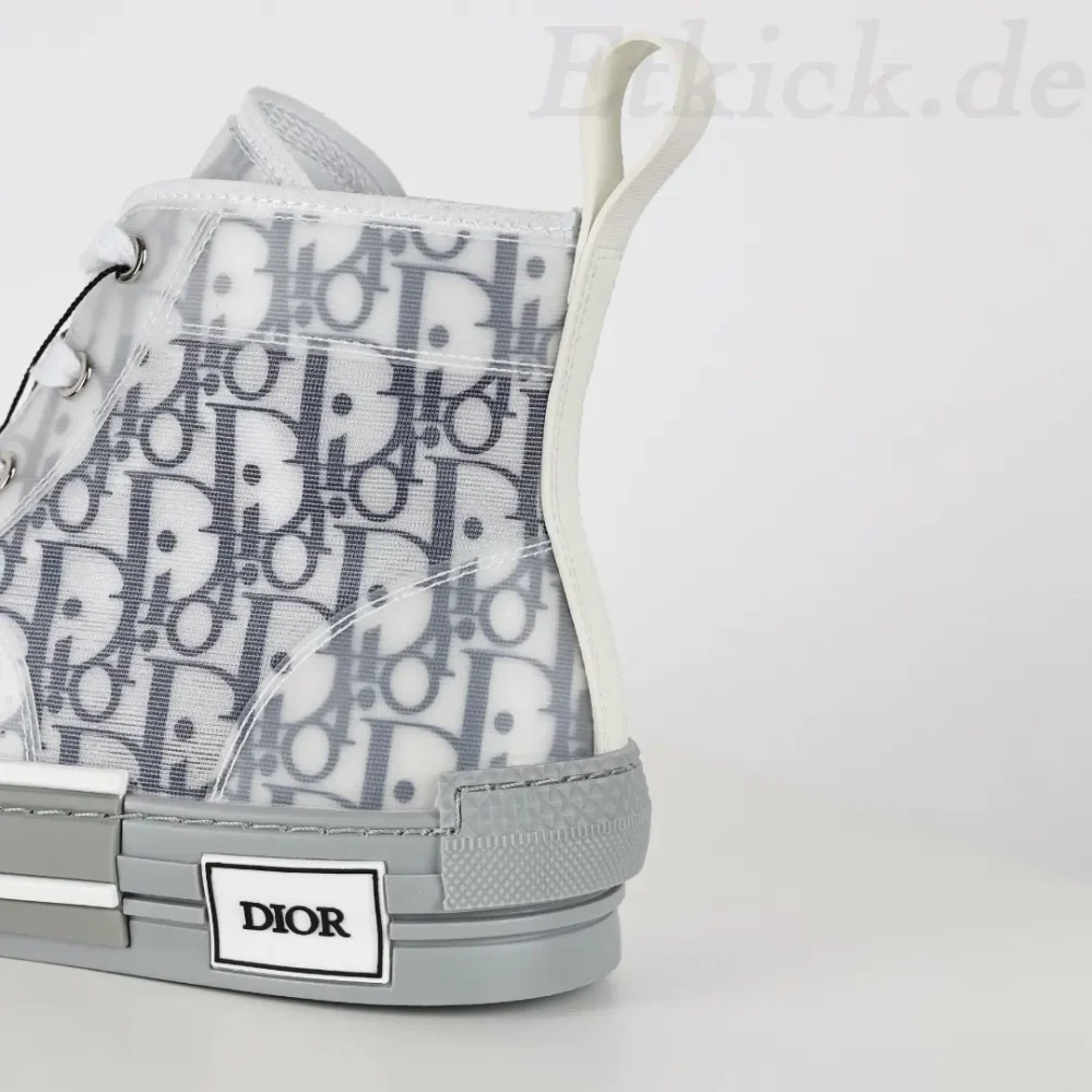 B23 Oblique High-Top-Sneaker CD Oblique Blaugrau – Bild 10
