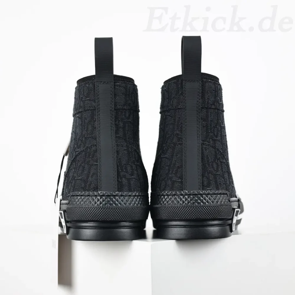 B23 Oblique High-Top-Sneaker CD Oblique Schwarz – Bild 4