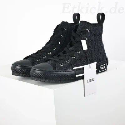 B23 Oblique High-Top-Sneaker CD Oblique Schwarz