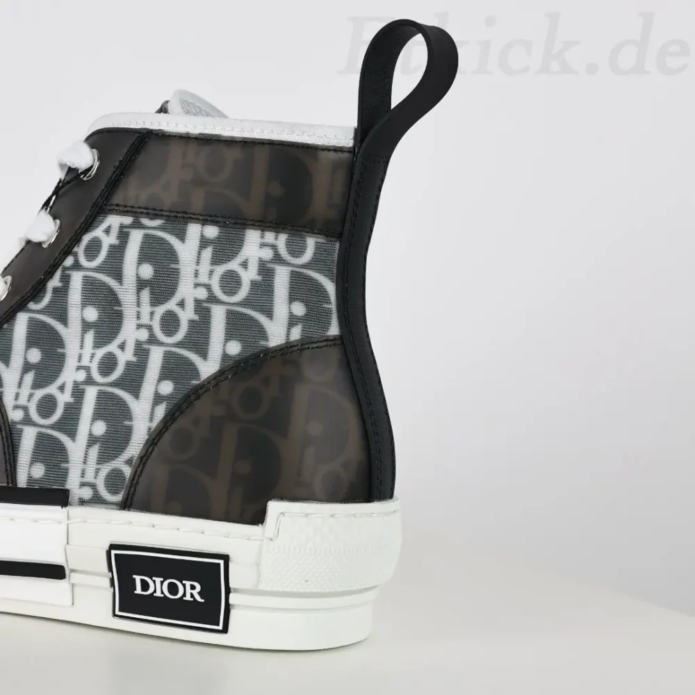 B23 Oblique High Top Sneakers CD Oblique Schwarz – Bild 8