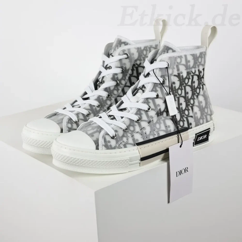 B23 Oblique High Top Sneakers Klassisch Grau