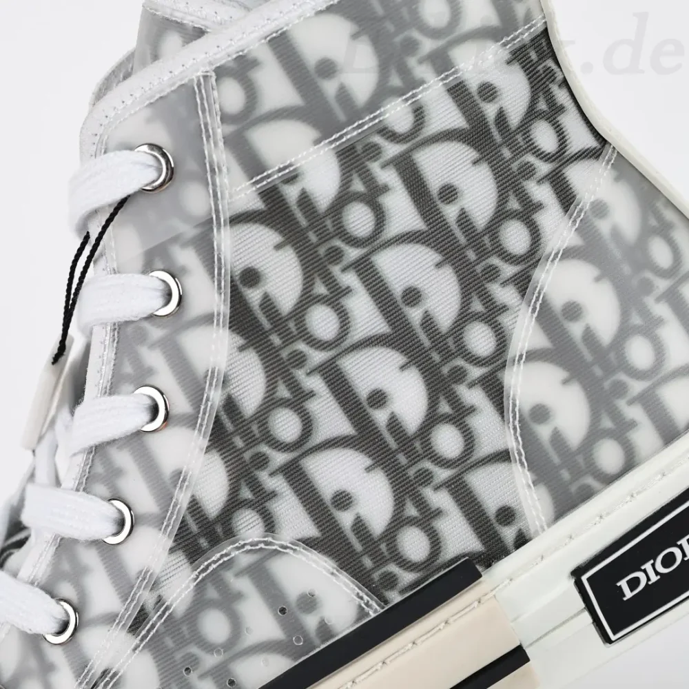B23 Oblique High Top Sneakers Klassisch Grau – Bild 10