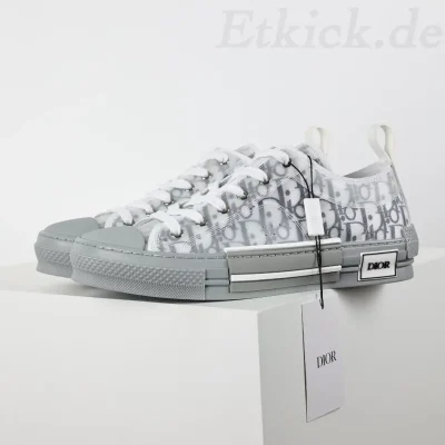 B23 Oblique Low-Top-Sneaker CD Oblique Blaugrau