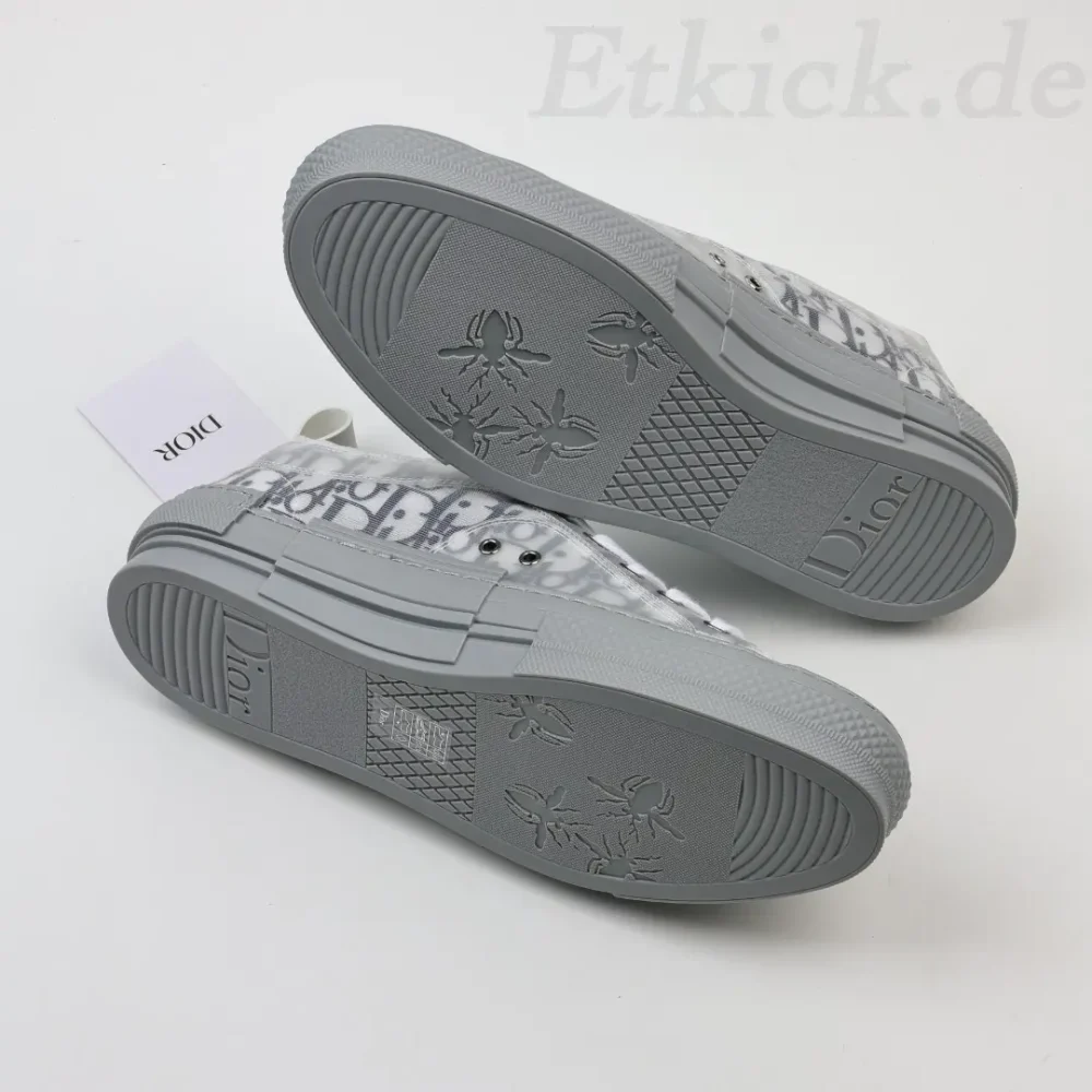 B23 Oblique Low-Top-Sneaker CD Oblique Blaugrau – Bild 5