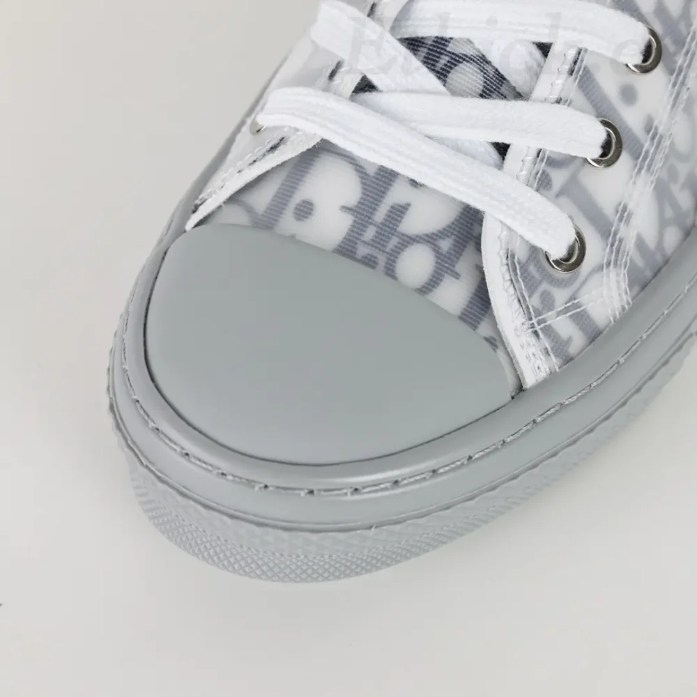 B23 Oblique Low-Top-Sneaker CD Oblique Blaugrau – Bild 7