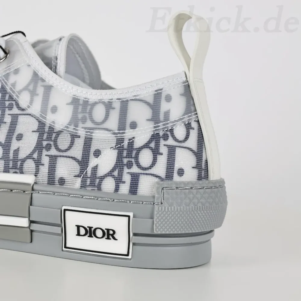 B23 Oblique Low-Top-Sneaker CD Oblique Blaugrau – Bild 8