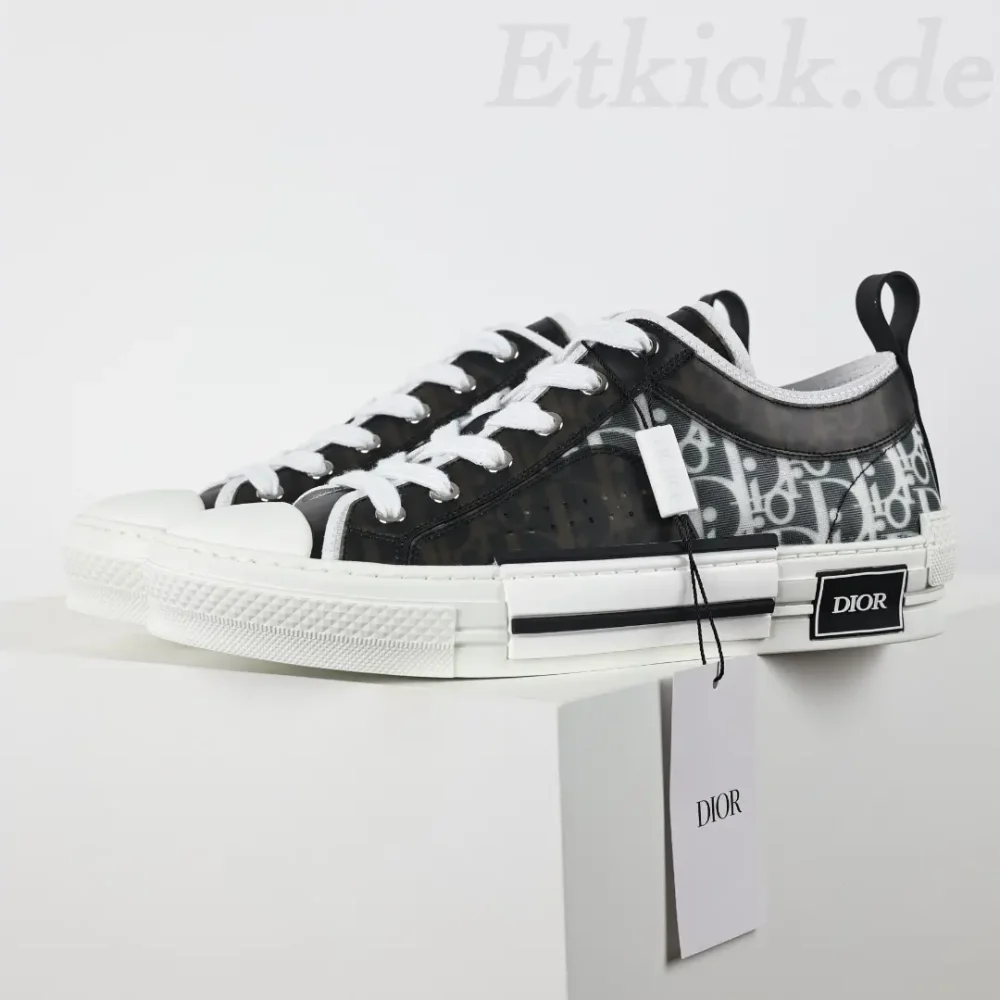 B23 Oblique Low-Top-Sneaker CD Oblique Schwarz – Bild 3