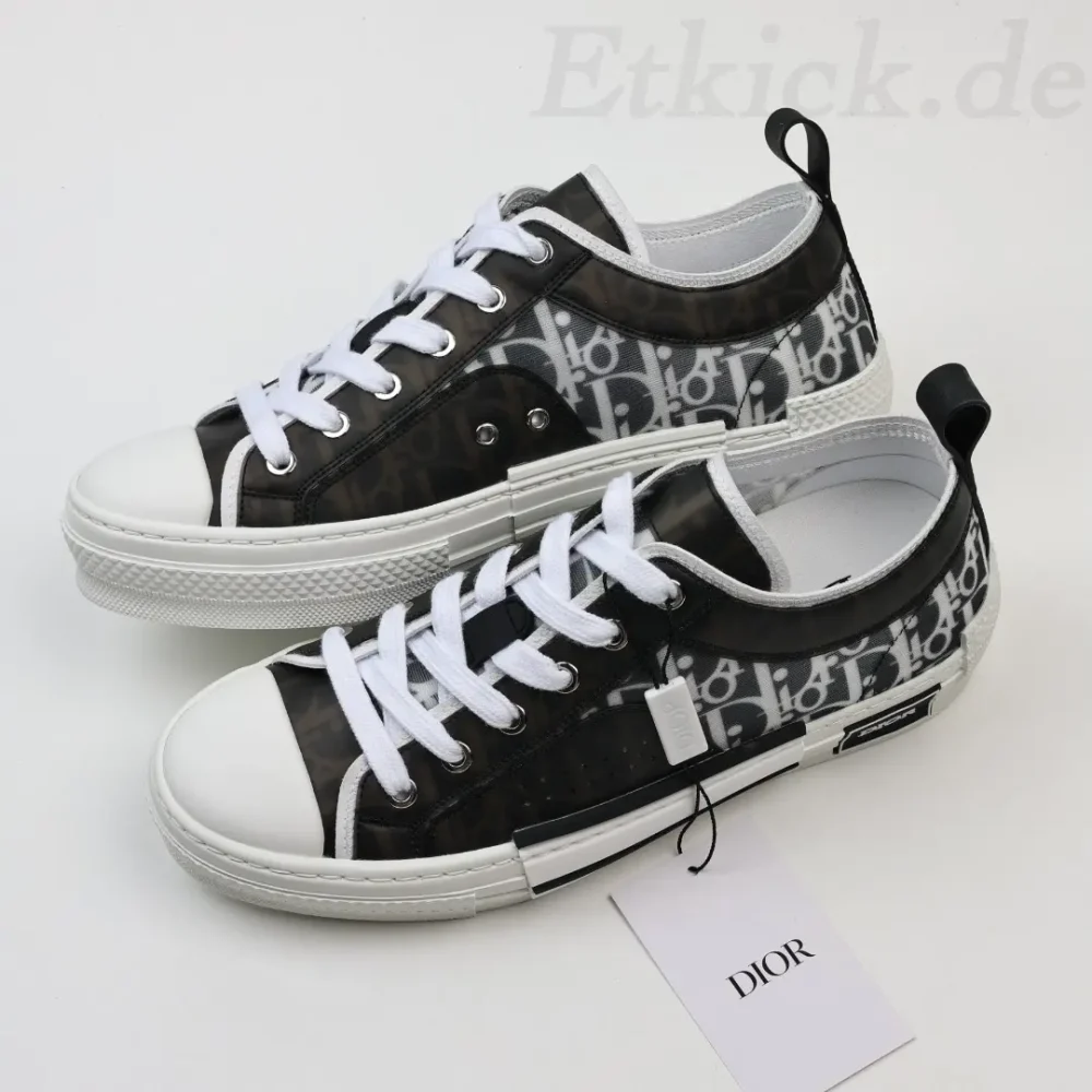 B23 Oblique Low-Top-Sneaker CD Oblique Schwarz – Bild 7