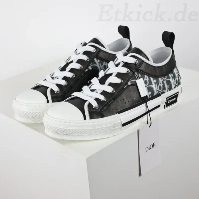 B23 Oblique Low-Top-Sneaker CD Oblique Schwarz