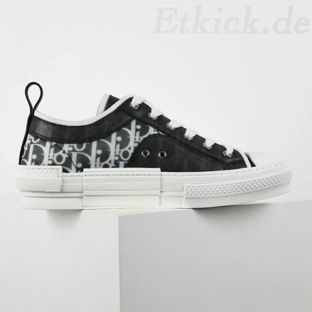 B23 Oblique Low-Top-Sneaker CD Oblique Schwarz – Bild 4