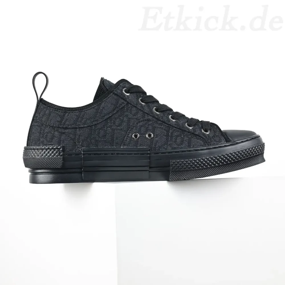 B23 Oblique Low-Top-Sneaker CD Oblique Schwarzer Druck – Bild 5