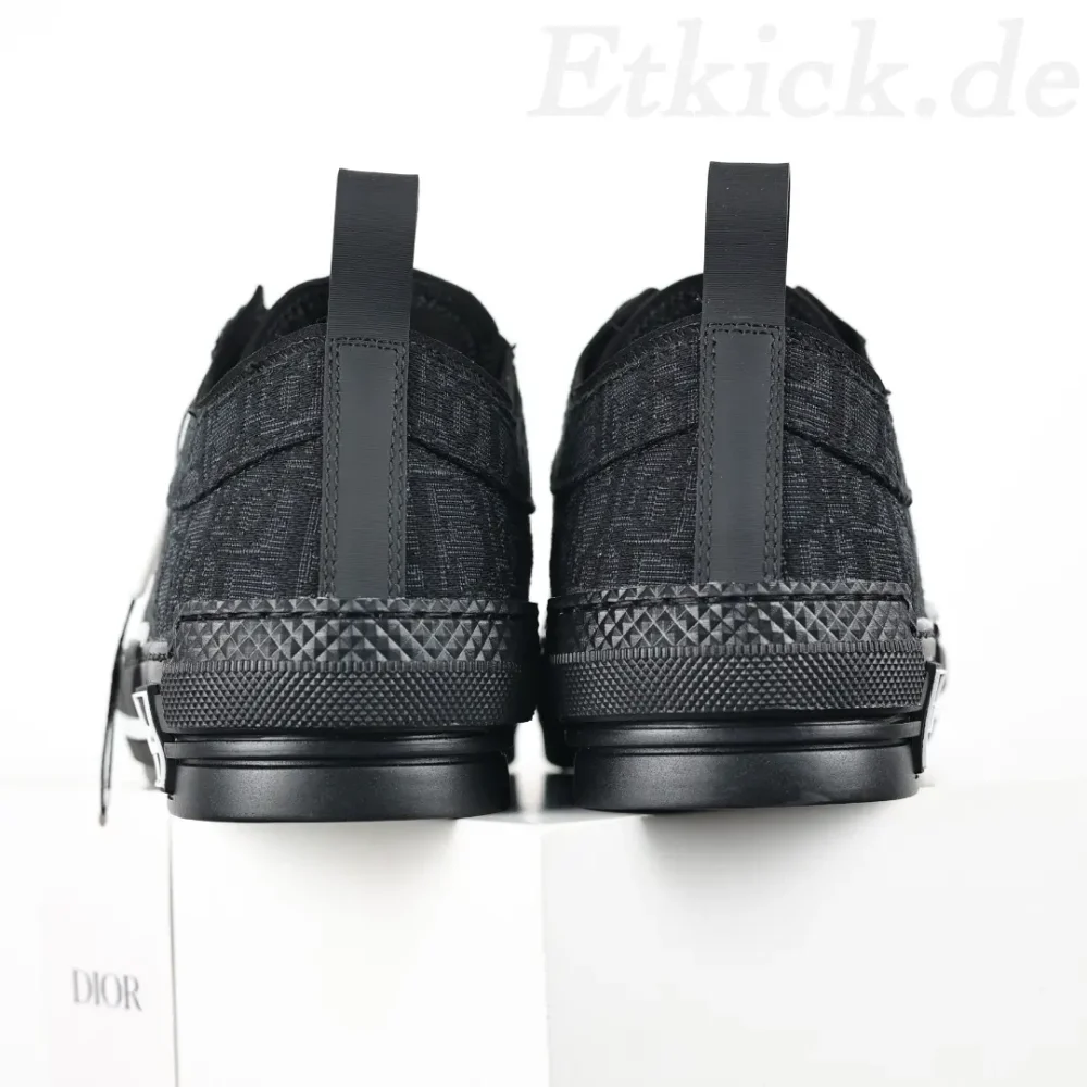B23 Oblique Low-Top-Sneaker CD Oblique Schwarzer Druck – Bild 6