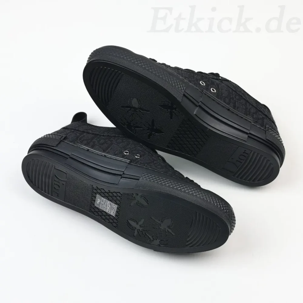 B23 Oblique Low-Top-Sneaker CD Oblique Schwarzer Druck – Bild 10